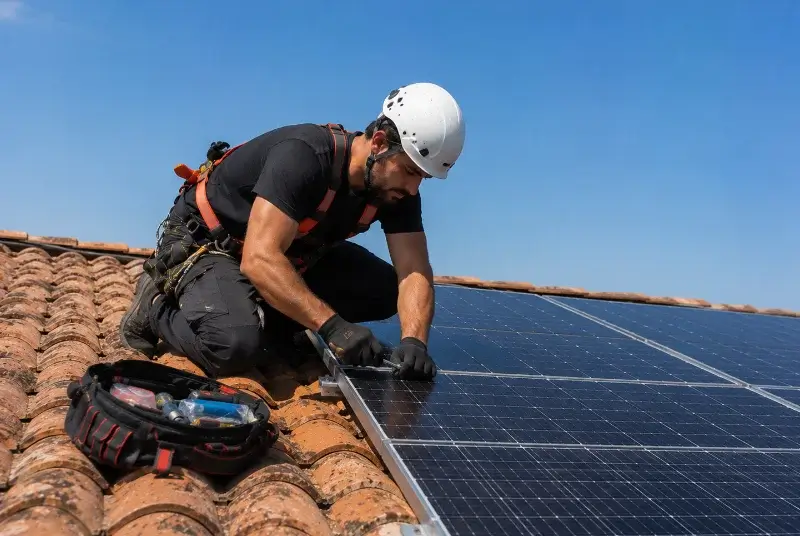Maintenance et monitoring de panneaux solaires à Lézignan-la-Cèbe